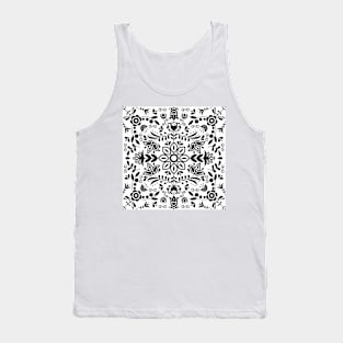 Scandinavian floral ornament Tank Top